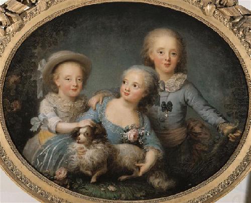 The children of the comte d'Artois, unknow artist